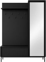 Γκαρνταρόμπα Ozmi-Μαύρο - Image 4