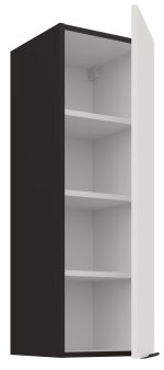 Κρεμαστό ντουλάπι Arianna 30 G 90 1F-Λευκό - Image 2