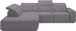 Γωνιακός καναπές Cenedra-Γκρι-Αριστερή