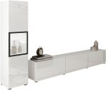 Σύνθεση σαλονιού Berlin I-Λευκό - Image 4