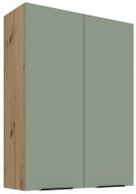 Κρεμαστό ντουλάπι Arianna 80 G 108 2F-Φυστικί