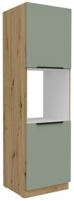 Επιδαπέδιο ντουλάπι Arianna 60 DP 210 2F-Φυστικί