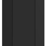Κρεμαστό ντουλάπι γωνιακό Arianna 60x60 GN 108 1F-Μαύρο