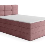 Επενδυμένο κρεβάτι Padion-Ροζ-120 x 200