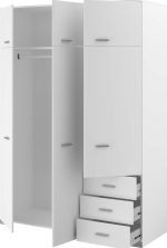 Ντουλάπα Piener II με πατάρι - Image 5