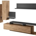 Σύνθεση σαλονιού Bron-Φυσικό - Ανθρακί