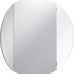 Καθρέπτης Simple Round-Γκρι