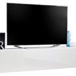 Κρεμαστό έπιπλο τηλεόρασης Fly IV-Λευκό