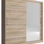 Ντουλάπα Mazoo συρόμενη-180 x 62 x 200 εκ.-Φυσικό