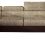 Γωνιακός καναπές Romeo-Αριστερή-Μπεζ - Καφέ