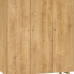 Ντουλάπα Nature τρίφυλλη-Φυσικό