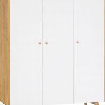 Ντουλάπα Nature τρίφυλλη-Λευκό