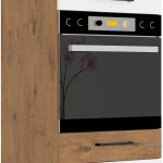 Επιδαπέδιο ντουλάπι ψηλό Virgo 60 DP-Leuko