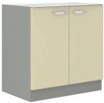 Επιδαπέδιο ντουλάπι νεροχύτη Ingrid 80 ZL-Krem
