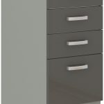 Επιδαπέδιο ντουλάπι Ingrid 40 D 4S-Gkri