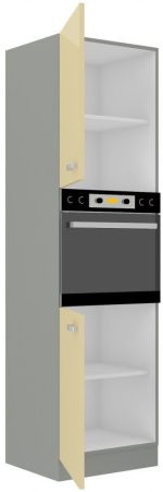 Επιδαπέδιο ντουλάπι ψηλό Ingrid 60 DP-Krem