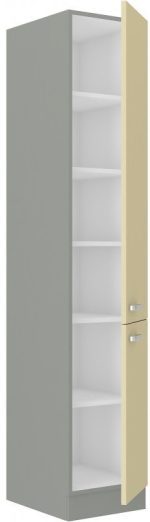 Επιδαπέδιο ντουλάπι ψηλό Ingrid 40 DK-Krem