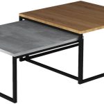 Τραπεζάκι σαλονιού Dante-Karudi - Concrete