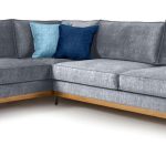 Γωνιακός καναπές Fredrik-Smoke-Αριστερή