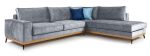 Γωνιακός καναπές Fredrik-Smoke-Δεξιά