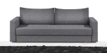 Καναπές Kleio Διθέσιος-130φ 80β εκ.-Γκρι