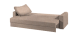 Καναπές Kleio Διθέσιος-150φ 80β εκ.-Μπεζ - Image 2