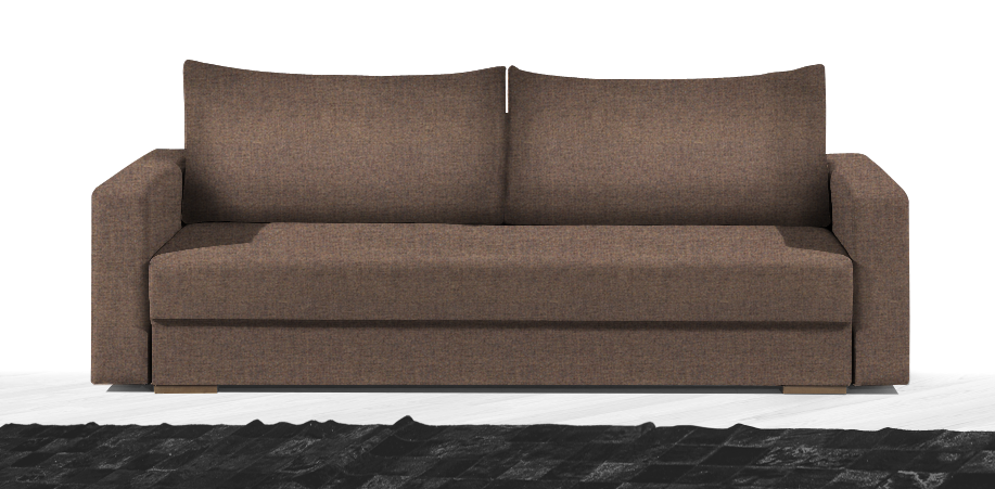 image_32962_kleioo4611_-__3 Καναπές Kleio Τριθέσιος-195φ 80β εκ.-Σοκολατί - Image 1