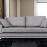 Καναπές Matrix Τριθέσιος-210φ 90β εκ.-Γκρι Anoixto