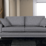 Καναπές Matrix Τριθέσιος-210φ 90β εκ.-Γκρι