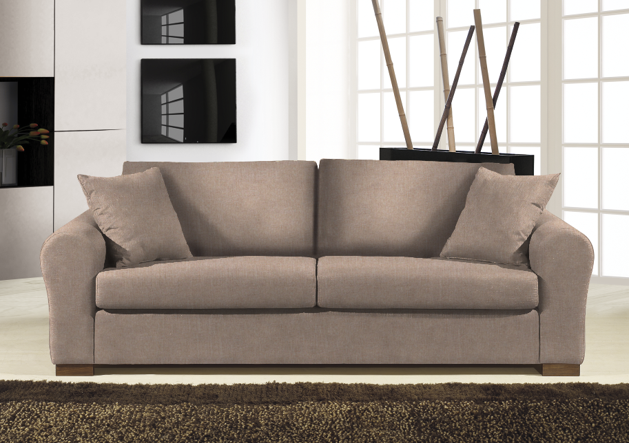 image_33021_orfaias4604_3 Καναπές Ορφέας Διθέσιος-145φ 90β εκ.-Μπεζ - Image 1