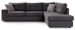 Γωνιακός καναπές Hanson-Anthraki-Δεξιά