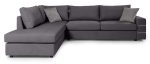 Γωνιακός καναπές Holmes-Gkri-Αριστερή