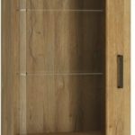 Βιτρίνα Cognac 1D-Aristera