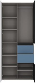 Ντουλάπα δίφυλλη Larsen-Mple - Image 2