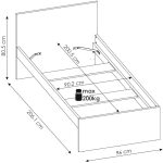 Κρεβάτι Larsen-Mple - Image 3