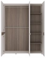 Ντουλάπα Lugano τρίφυλλη - Image 2