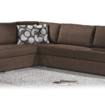 Γωνιακός καναπές Must-Δεξιά-275φ 210β-Σοκολατί