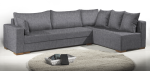 Γωνιακός καναπές Trendy-Αριστερή-265φ 165β εκ.-Γκρι - Image 3
