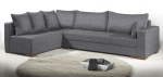 Γωνιακός καναπές Trendy-Δεξιά-265φ 165β εκ.-Γκρι - Image 3