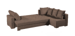 Γωνιακός καναπές Trendy-Δεξιά-285φ 185β εκ.-Σοκολατί - Image 3