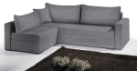 Γωνιακός καναπές Kleio-215φ 160β-Γκρι - Image 2