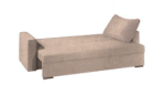 Γωνιακός καναπές Kleio-195φ 140β-Μπεζ