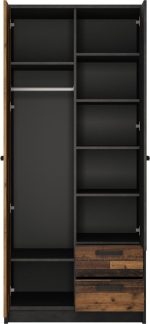 Ντουλάπα Nebraska δίφυλλη - Image 2