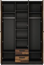 Ντουλάπα Nebraska τρίφυλλη - Image 2