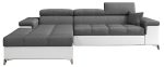 Γωνιακός καναπές Osby-Αριστερή-Gkri-Leuko