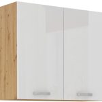 Κρεμαστό ντουλάπι Artista 80 G-72 2F-Leuko