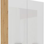 Κρεμαστό ντουλάπι Artista 80 G-90 2F-Leuko
