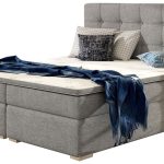 Επενδυμένο κρεβάτι Iowa-Gkri Anoixto-160 x 200