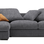 Γωνιακός καναπές Pilo-Προσαρμόσιμη-225φ 145β εκ.-Γκρι (Star4617)