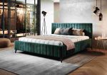 Επενδυμένο κρεβάτι Margo-140 x 200-Prasino - Image 5